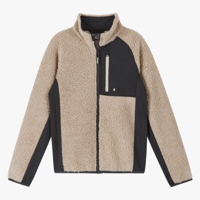 Reima Puhku Fleecetrøje, Earthy Beige, 140