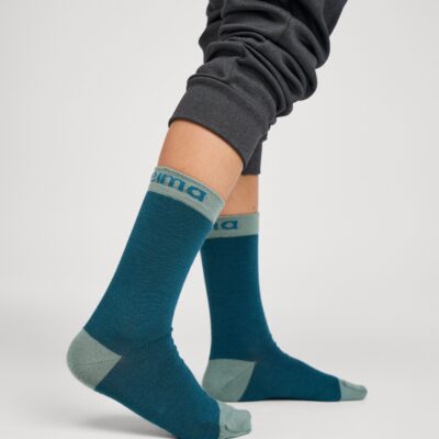 Reima Parit Strømper Merinomix, Dark Teal, 34-37