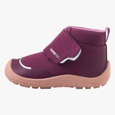 Reima Hyppii Barefoot Mid Sneakers, Deep Purple, 22
