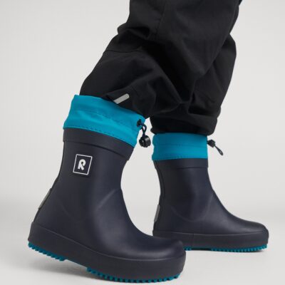 Reima Talvi-Ankka Barefoot Foret Gummistøvler, Navy, 38