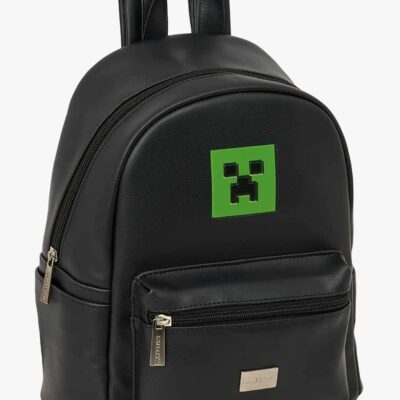 Minecraft Teen Mini Rygsæk 8L, Grøn/Sort