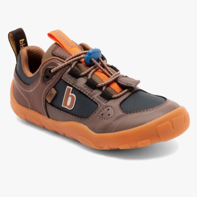 Bisgaard Troy Tex Barefoot Vandtætte Sneakers, Dark Brown, 30