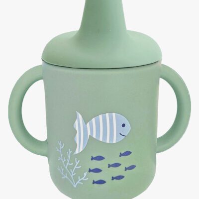 Summerville Tudekop Silikone, Cameo Green Ocean