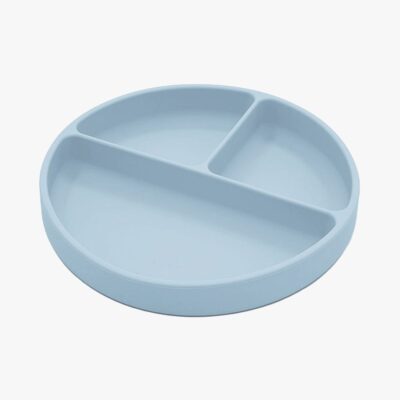 Summerville Opdelt Tallerken Silikone, Cloud Blue