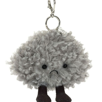 Jellycat Nøglering - 17x13 cm - Amuseables Storm Cloud