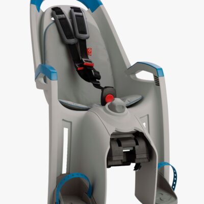 Hamax Amaze Rack Mounted Cykelstol, Light Grey/Blue