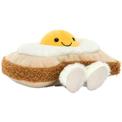 Jellycat Bamse - 12x16 cm - Amuseables Egglantine Egg on Toast