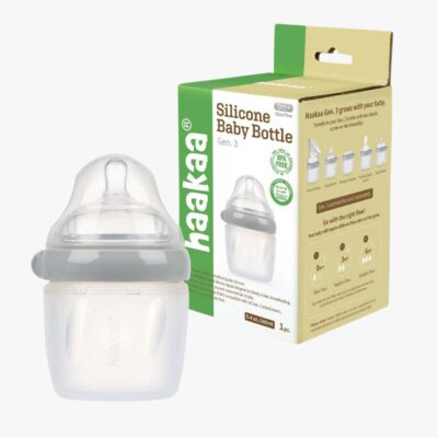 Haakaa Gen 3 Sutteflaske 160 ml, Grå