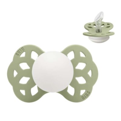 BIBS Anatomisk Infinity Sut - Str. 1 - Silikone - GLOW - Sage