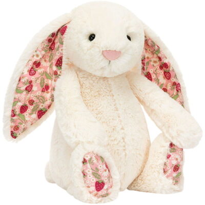 Jellycat Bamse - Medium - 31x12 cm - Blossom Cream Bunny Berry