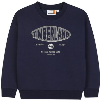 Timberland Sweatshirt - Navy m. Logo