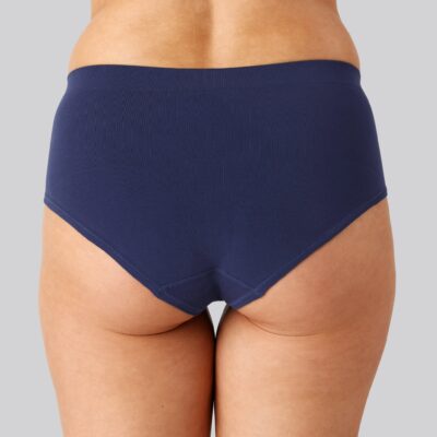Bambus seamless tai trusse i navy til damer