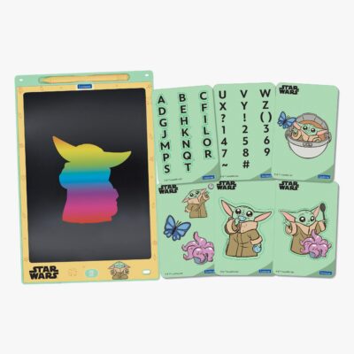 Star Wars Tegnetablet 10 Tommer med Stencilskabelon