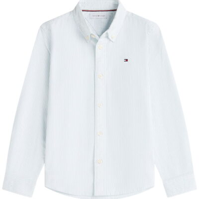 Tommy Hilfiger Skjorte - Oxford - Sky Blue