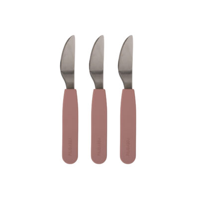 Silikone knive 3-pak - Rose