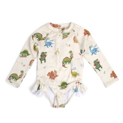 Vilje UV-dragt 1-2 år Dino Beach