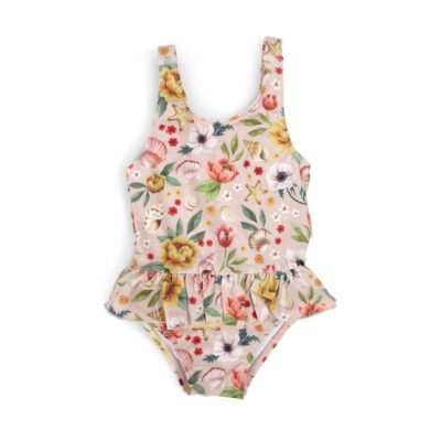 Eva Badedragt 3-4 år Ocean Blossom