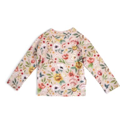 Nor - UV-bluse LS 3-4 år - Ocean Blossom