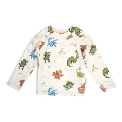 Nor - UV-bluse LS 3-4 år - Dino Beach