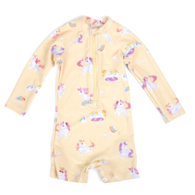 Villads UV-dragt 3-4 år Unicorn Shores