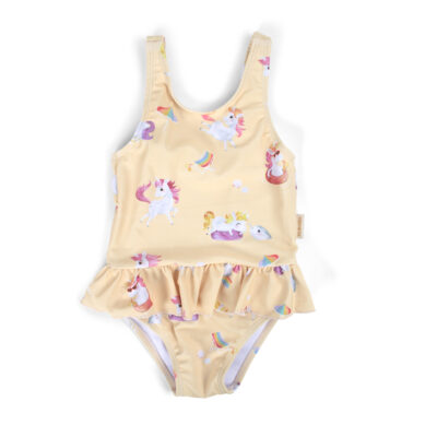Eva Badedragt 3-4 år Unicorn Shores