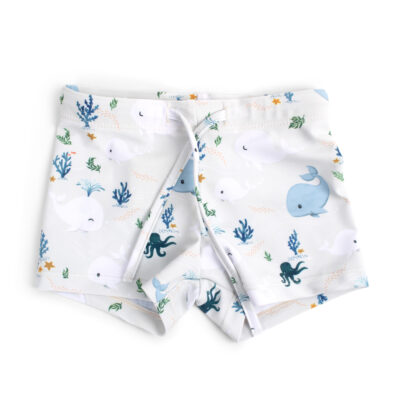 Orla Badeshorts 1-2 år Christian's Whale Tales