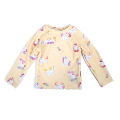 Nor UVbluse LS 3-4 år Unicorn Shores