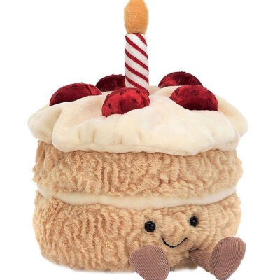 Jellycat Bamse - 16x12 cm - Amuseable Birthday Cake