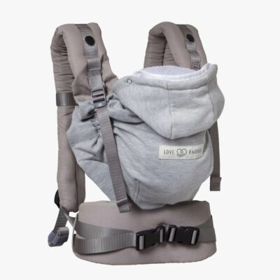 Love Radius HoodieCarrier 2 Bæresele, Athletic Grey
