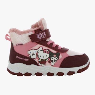 Hello Kitty Vinterstøvler, Burgundy/Pink, 26