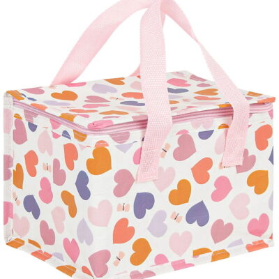 A Little Lovely Company Køletaske - 5,5 L - Hearts