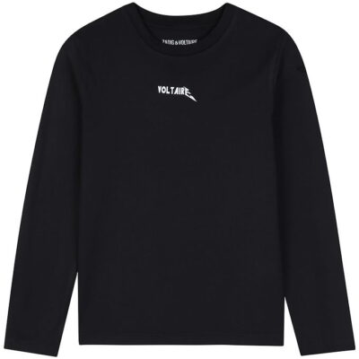 Zadig & Voltaire Bluse - Sort m. Print