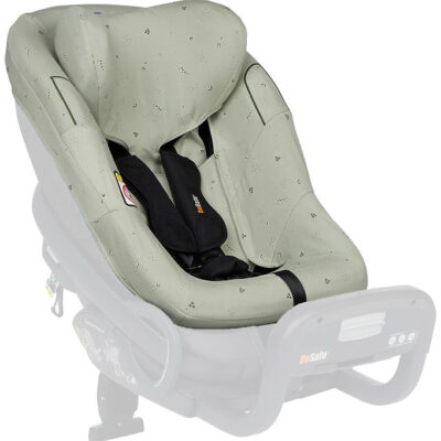 BeSafe Cover Til Autostol - Stretch - Green Leaf
