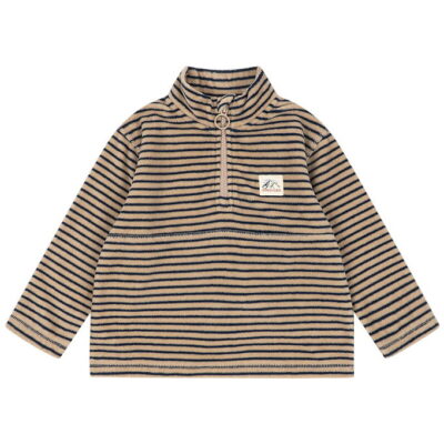 Konges Sløjd Fleecetrøje - Tavi - Stripe La Mer