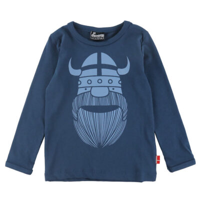 Danefæ Bluse - DaneBasic - Dark Grey Blue Erik