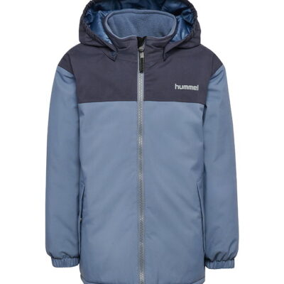 Hummel Vinterjakke - hmlJr Block - Tex - Flint Stone