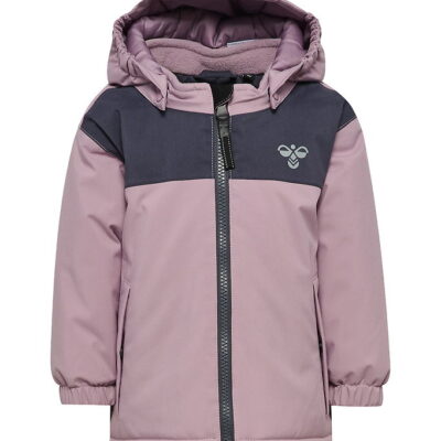 Hummel Vinterjakke - hmlMini Block - Tex - Sea Fog