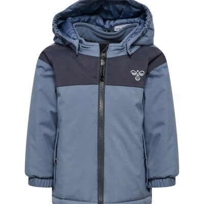 Hummel Vinterjakke - hmlMini Block - Tex - Flint Stone