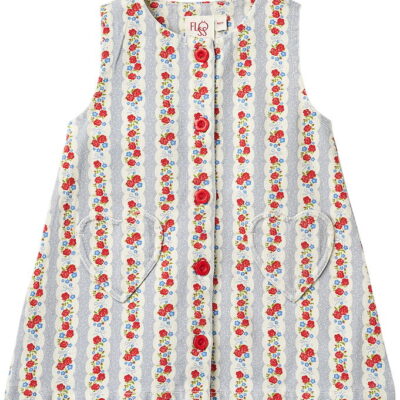 Flöss Kjole - Denim - Aria - Blue Air Rose