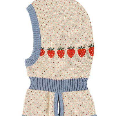 Flöss Elefanthue - Strik - Louise - Warm Cotton Berry