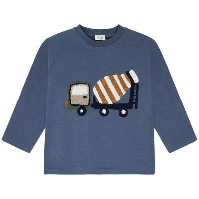 Hust and Claire Sweatshirt - HCSejer - Vintage Indigo m. Cementb