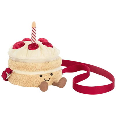 Jellycat Skuldertaske - 15x13 cm - Armuseables Birthday cake