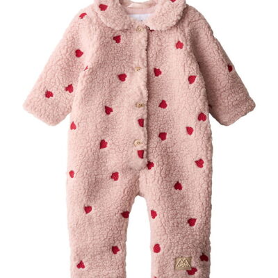 Molo Fleecedragt - Udella - Red Hearts Soft