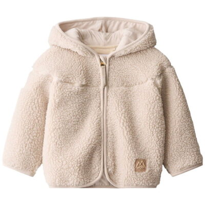 Molo Fleecejakke - Teddy - Ummi - Soft Powder
