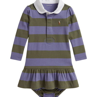 Polo Ralph Lauren Kjole/Bloomers - Rugby - Summer Purple Multi