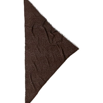 Lala Berlin Tørklæde - 248x60 - Leo Jacquard Taupe Brown