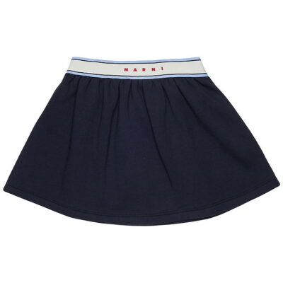Marni Nederdel - Sweat - Dark Sea Blue