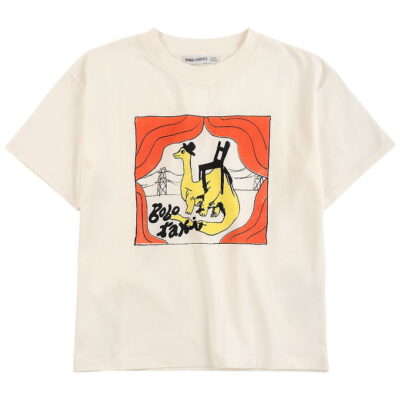Bobo Choses T-shirt - Taxi Saurus - Off White