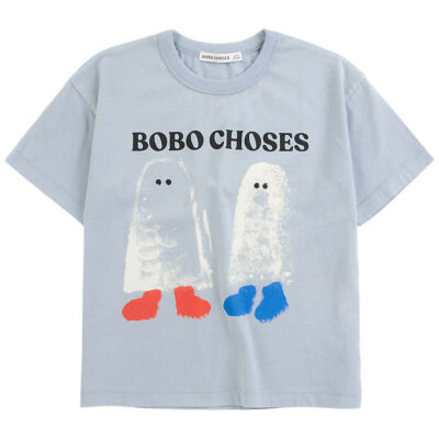 Bobo Choses T-shirt - Booty Ghost - Light Blue