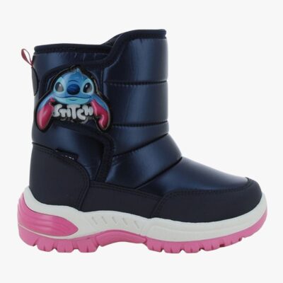Disney Stitch Blinkende Vinterstøvler, Navy/Fuchsia, 27